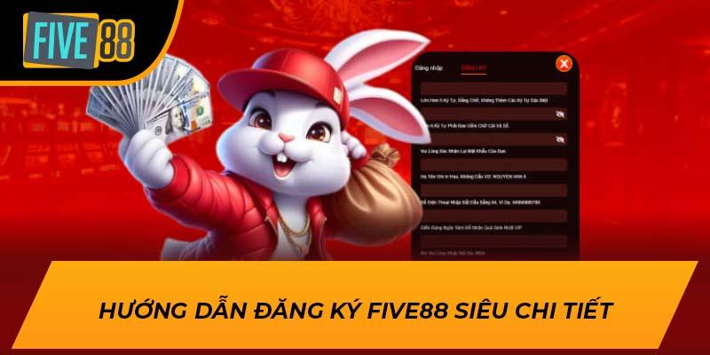 Hướng Dẫn Đăng Ký FIVE88 - Nhà Cái Uy Tín Hàng Đầu 4 Hướng dẫn đăng ký FIVE88 siêu chi tiết